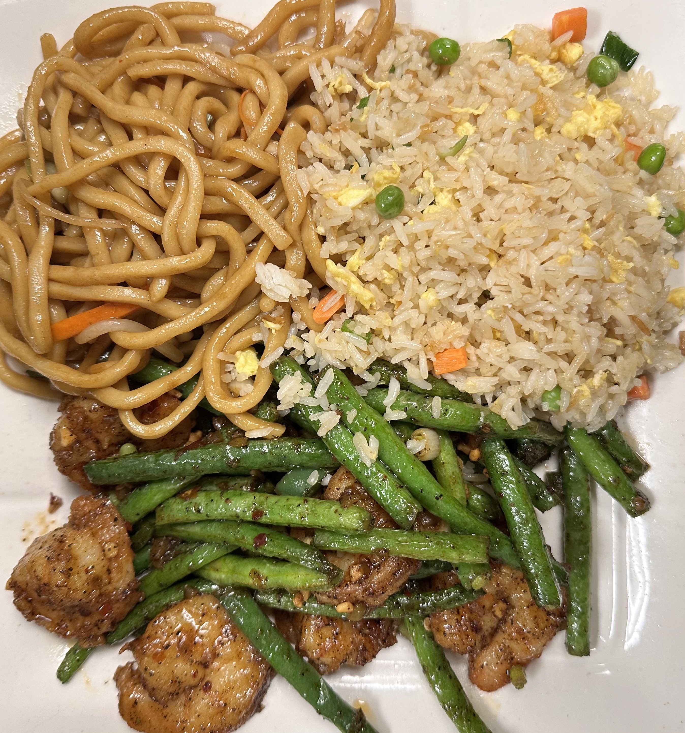 Photo of Prawns with Dry Cooked String Beans